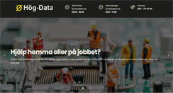 Desktop Screenshot of hogdata.se