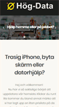 Mobile Screenshot of hogdata.se